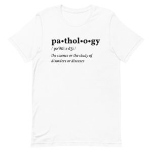 DICTIONARY PATHOLOGY UNISEX T-SHIRT
